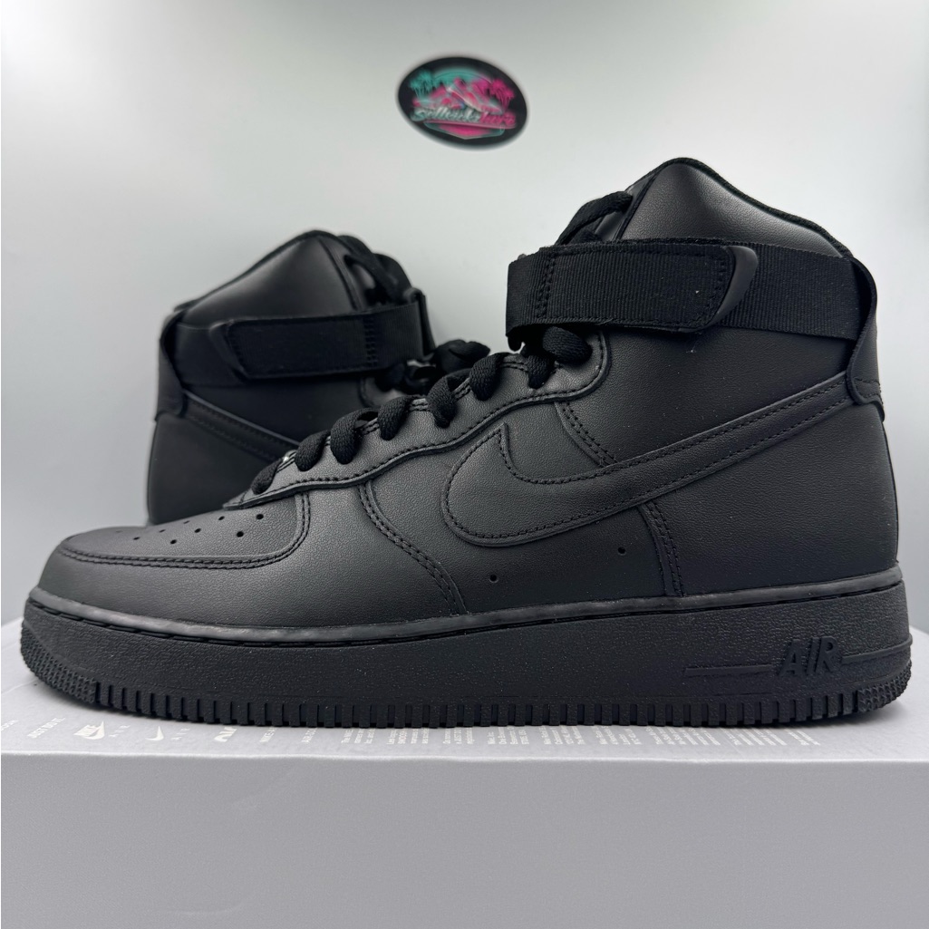 Nike Air Force 1 High 07 Triple Black Brand New Size 11